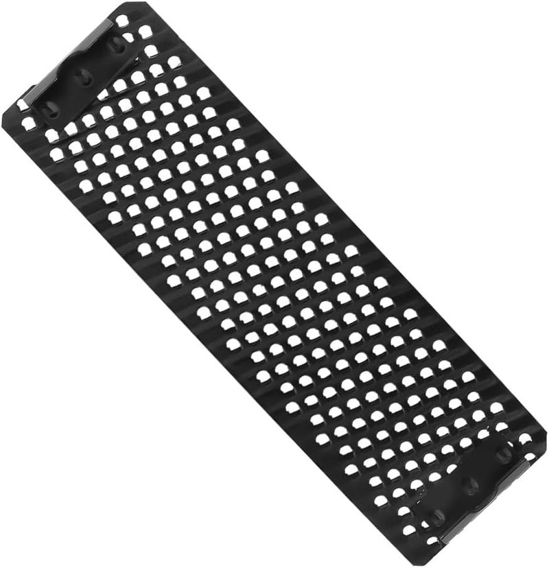 Omninmo 5.5" Curved Flat Standard Cut Replacement Blade, Steel Shaver Cheesegrater Rasp for Surform Pocket Plane, Dent Repairs, Wood Fiberglass, Shaping Curved Surfaces Hand Plane Scraper - Image 1